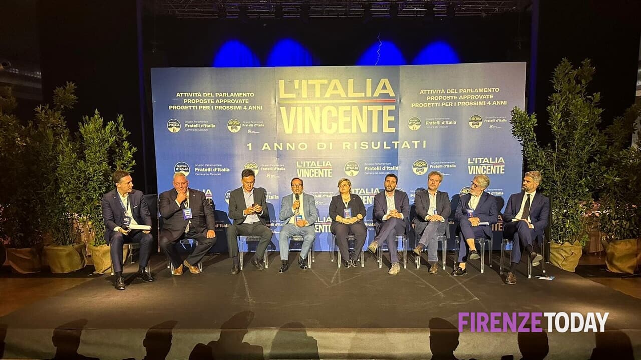 FdI al Tuscany Hall, più sindaci nel prossimo anno; Firenze e Prato inclusi