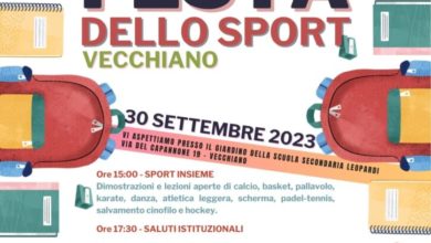 Festa dello Sport a Vecchiano, il primo giornale online di Pisa ne riporta gli eventi.