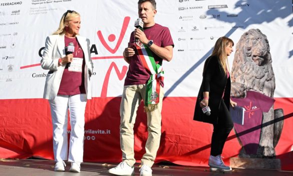 Firenze Post, Emmanuel Gherut e Maddalena Pizzamano vincono "Corri la vita", con distribuzione di 37mila maglie.