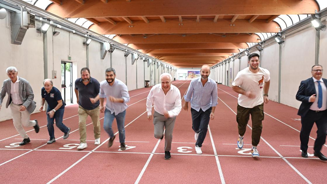 Firenze, nuova pista al coperto del Ridolfi è inaugurata.