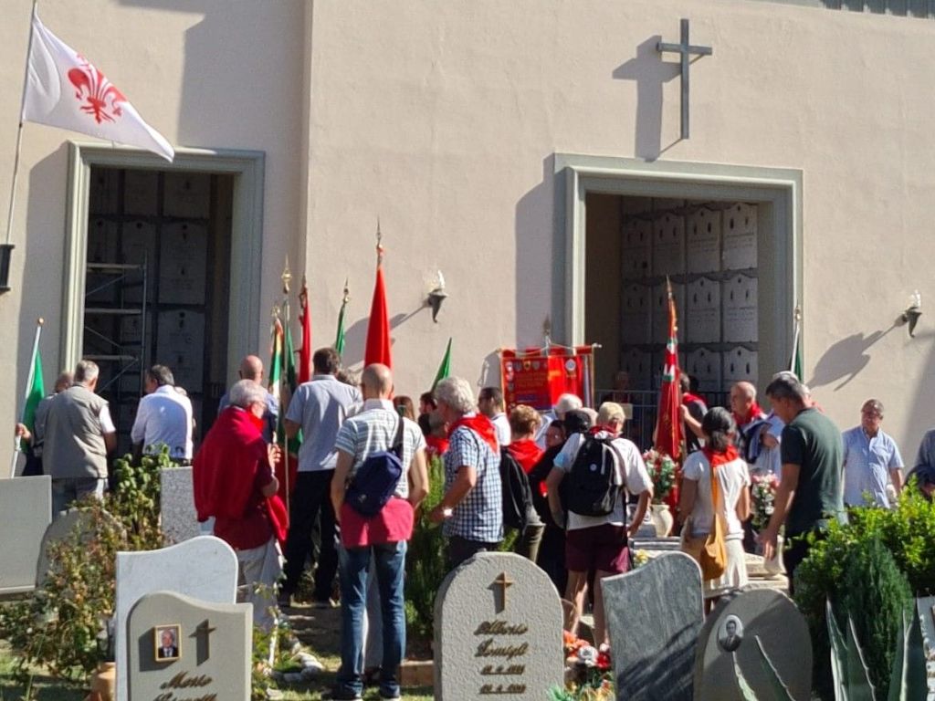 Firenze onora Leandro Agresti nella Cappella dei partigiani di Rifredi.