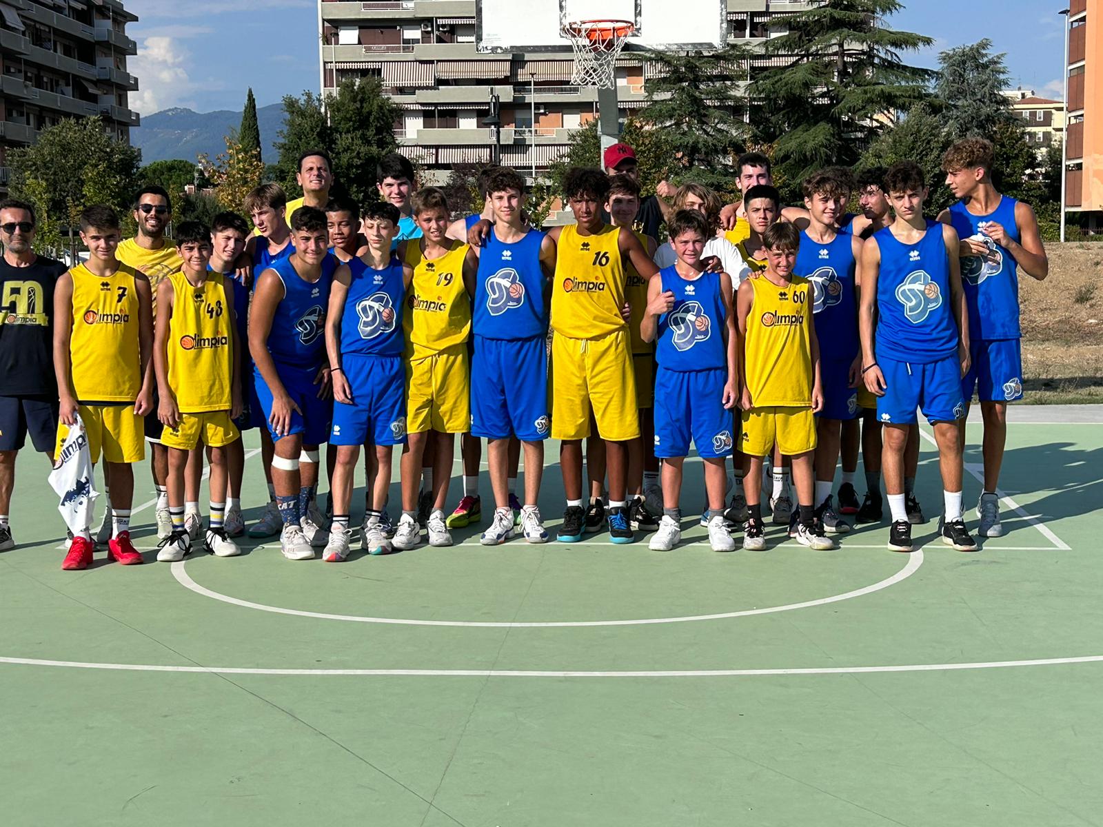 Firenze, squadre finaliste del torneo di basket per Olimpiade Città Metro.