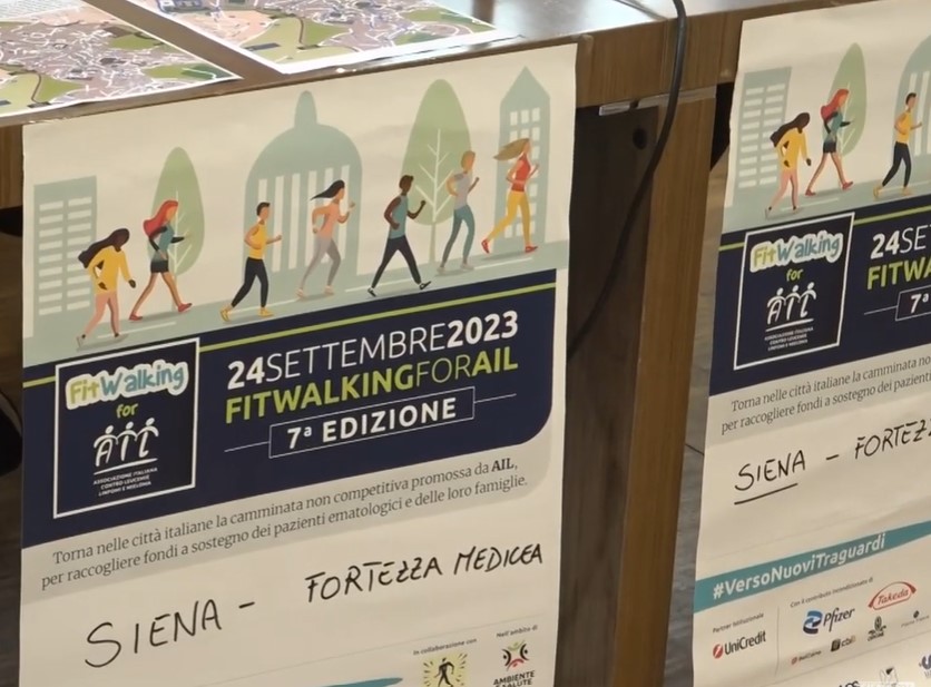 Fitwalking torna a Siena, salute e sport con una passeggiata. | RadioSienaTV