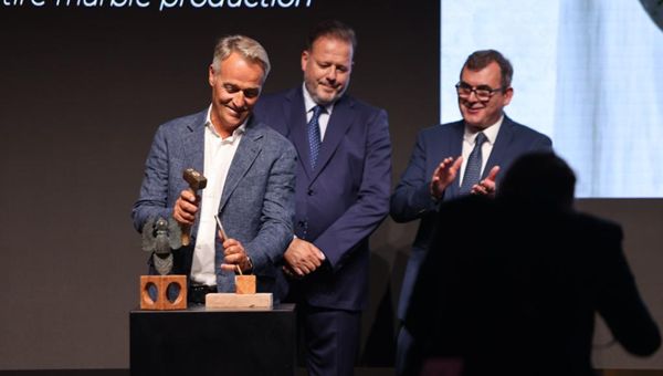 Franchi Umberto Marmi premiato come "Mastri della Pietra".