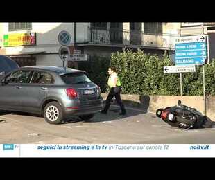 Gravi incidenti tra auto e scooter sulla Sarzanese due feriti