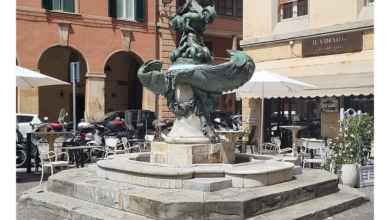 Intervento urgente richiesto per gli scarichi ostruiti delle fontane dei Mostri Marini in piazza Colonnella