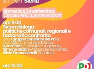 La festa de L'Unità a Siena dal 22 al 24 settembre - Il Cittadino Online