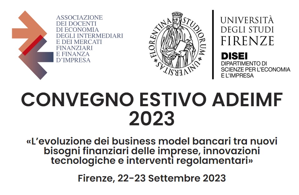 La presidente De Luise a Firenze per convegno sulla "Evoluzione del sistema bancario e bisogni finanziari"