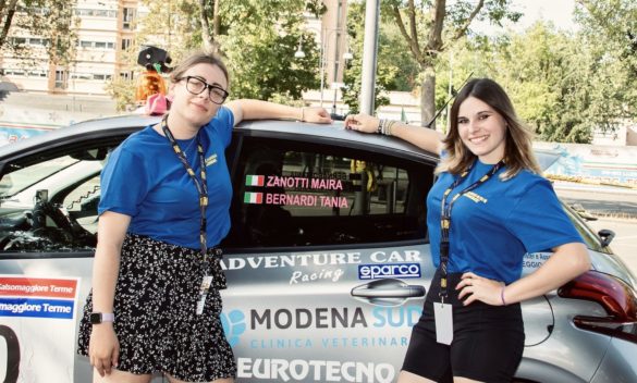 Maira Zanotti cerca l'impresa al Rally Città di Pistoia con la Renault Clio Racing Start.