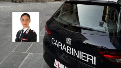 Margherita Anzini, nuova comandante dei Carabinieri di Firenze.