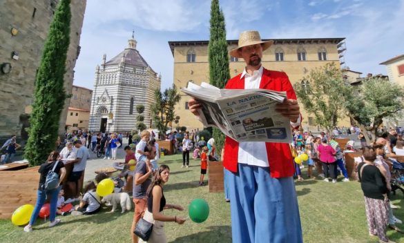 Migliaia a “Un altro parco in città”, Pistoia trasforma le piazze in giardini.