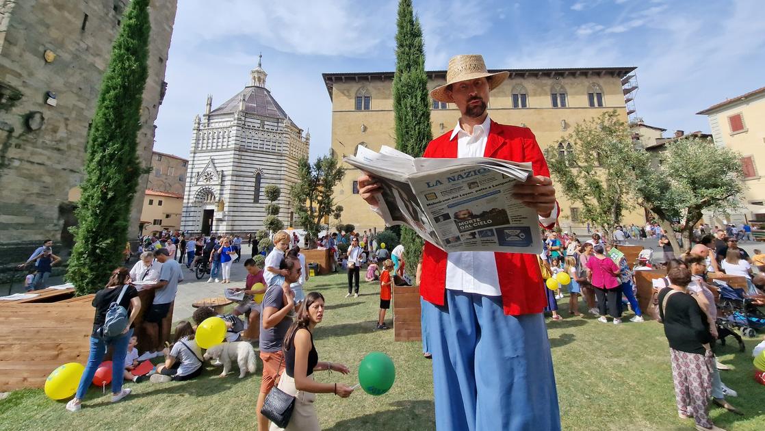 Migliaia a “Un altro parco in città”, Pistoia trasforma le piazze in giardini.