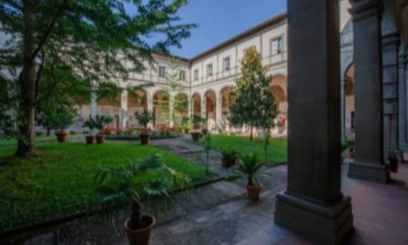 Il primo chiostro del convento di Santo Spirito a Firenze