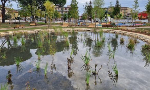 Montemurlo, parco di 24mila metri quadrati nel centro cittadino.