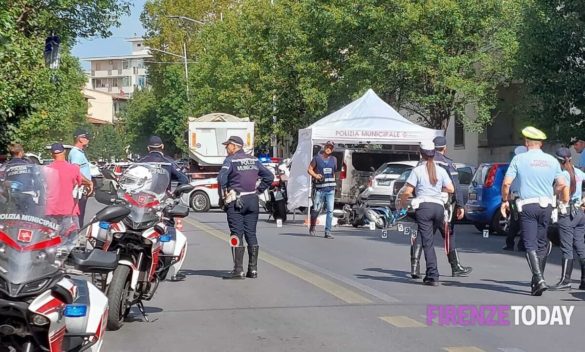 Morto in incidente sul viale, foto disponibili