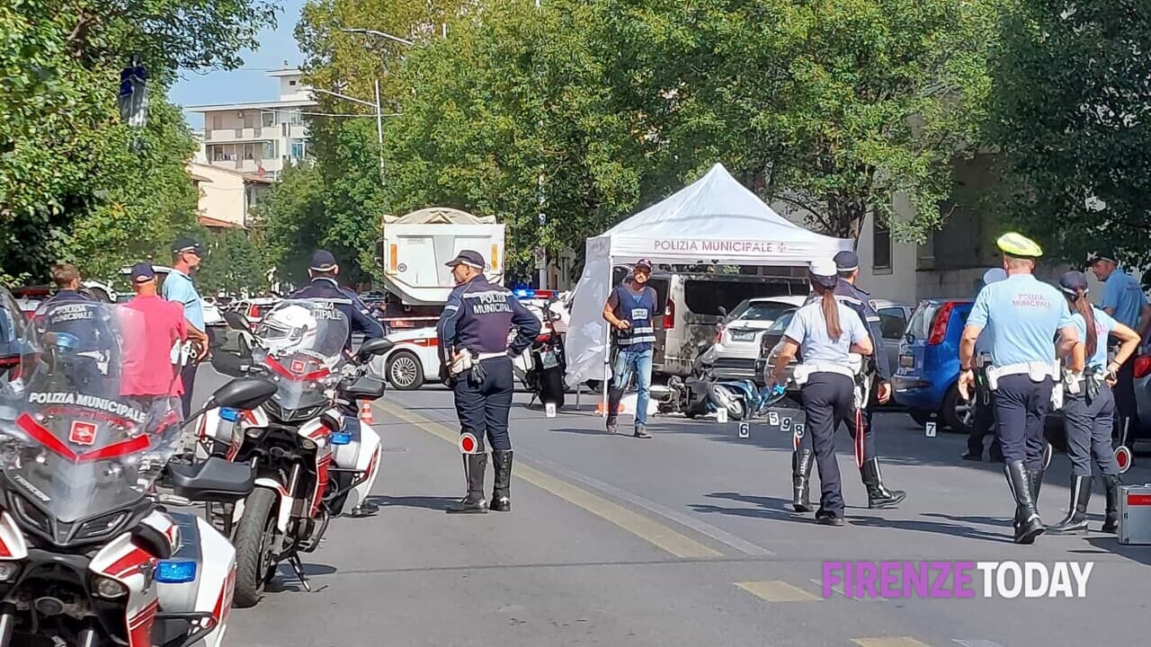 Morto in incidente sul viale, foto disponibili