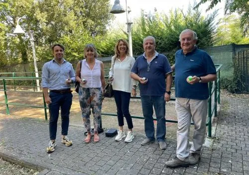 Nuovo campo di bocce inaugurato a Isola d’Arbia: Brontolo commenta il Palio di Siena e gli altri palii.