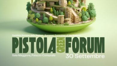 Pistoia Green Forum, evento sabato alla sala Maggiore del Palazzo Comunale.