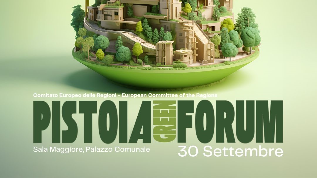 Pistoia Green Forum, evento sabato alla sala Maggiore del Palazzo Comunale.