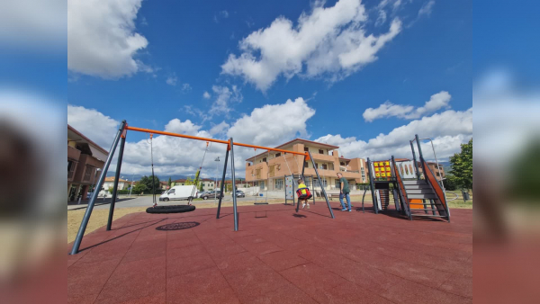 Pistoia, nuove aree gioco per la riqualificazione urbana