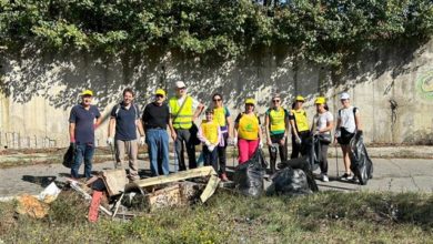 Puliamo il Mondo 2023, volontari per una Siena più pulita lungo la Francigena da Siena ad Isola d'Arbia.
