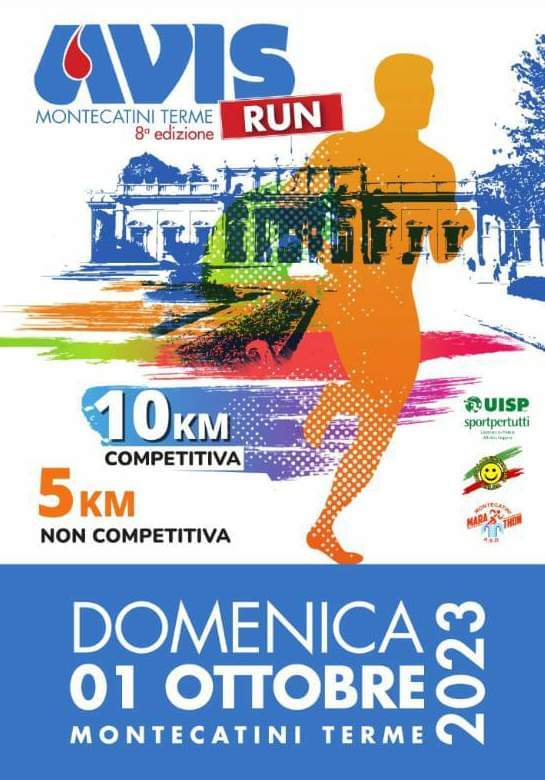 Riprende AVIS Run a Montecatini Terme, evento di beneficenza di successo.