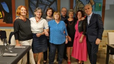 cena maturità 46 anni dopo alunni istituto Paladini di Lucca