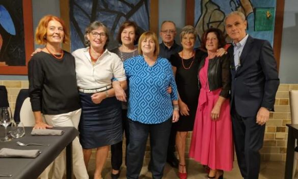 cena maturità 46 anni dopo alunni istituto Paladini di Lucca