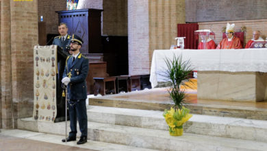 Siena, la messa in onore del santo patrono delle Fiamme Gialle