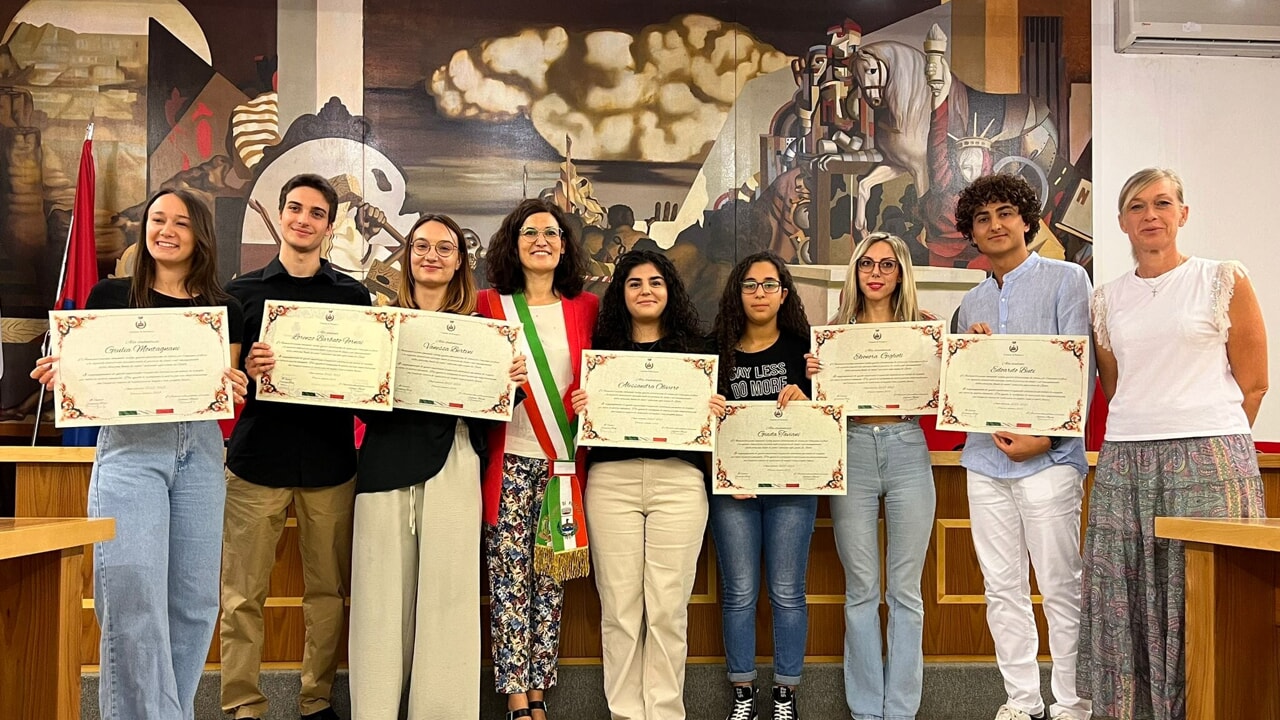 Studenti meritevoli premiati per eccellenti risultati di maturità.