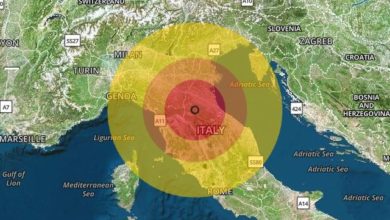 Terremoto di magnitudo 3.3 in provincia di Firenze, Toscana, a Marradi, i dettagli.