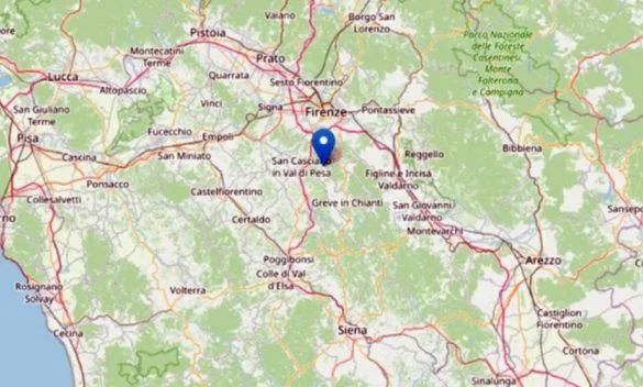Terremoto di magnitudo 4.8 colpisce Firenze