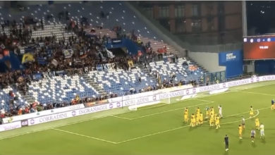 Tifo nerazzurro al "Mapei Stadium" spinge il Pisa - Primo giornale online provincia di Pisa. [55 caratteri]