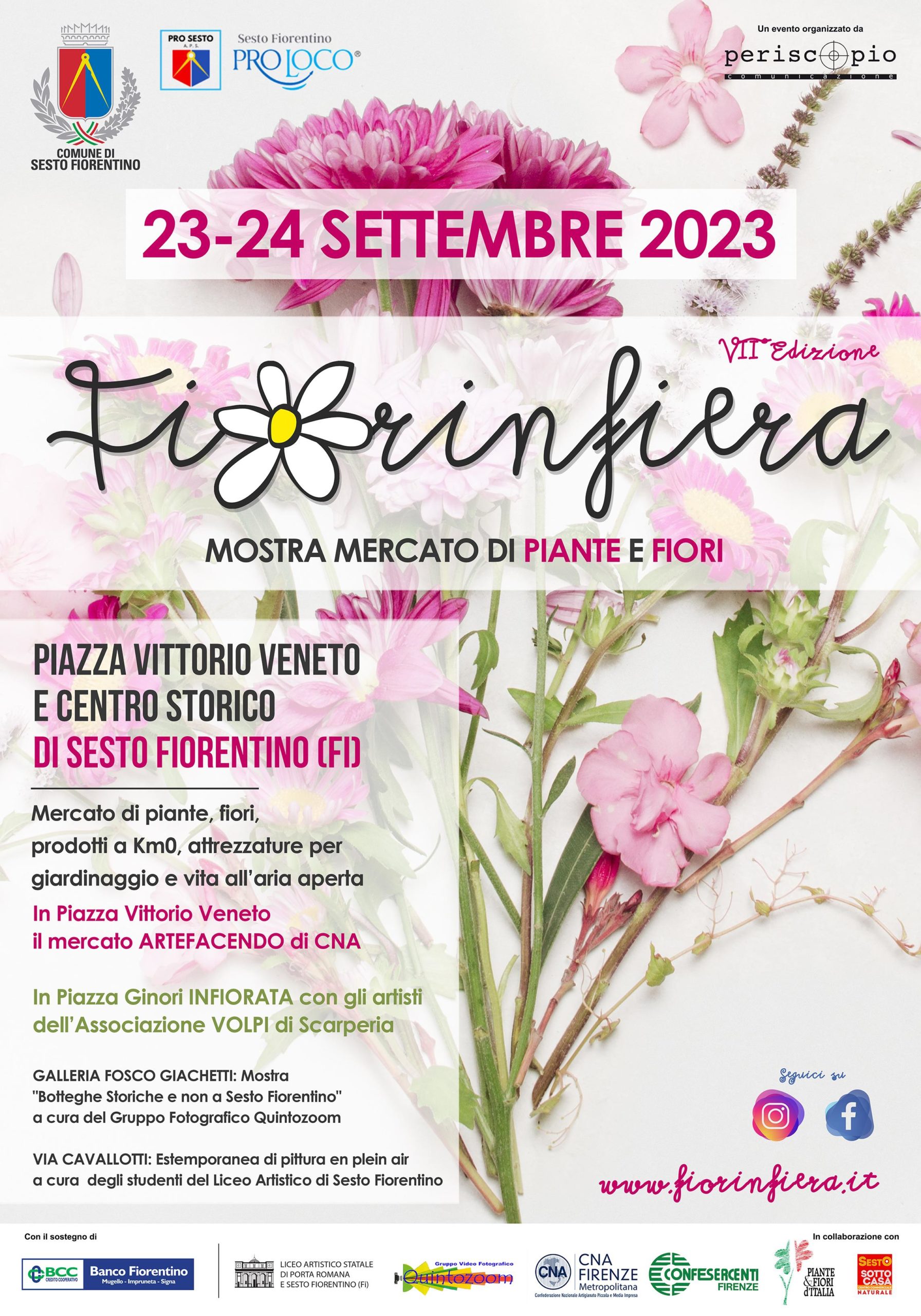 Torna Fiorinfiera a Sesto Fiorentino nel fine settimana