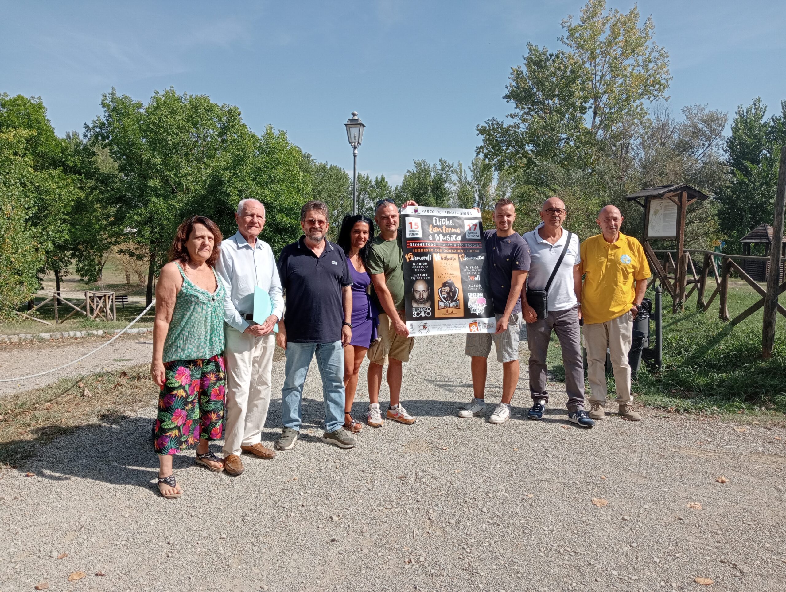 Tre giorni al Parco dei Renai: eliche, lanterne e musica per beneficenza con Cure2Children e Pollicino.