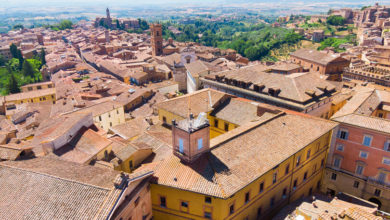 Panoramica Rettorato dell'Università di Siena