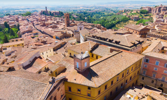 Panoramica Rettorato dell'Università di Siena