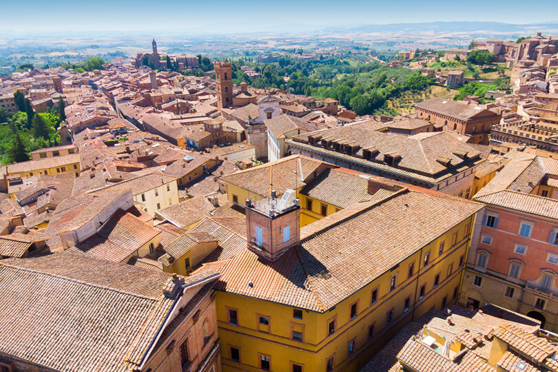 Panoramica Rettorato dell'Università di Siena