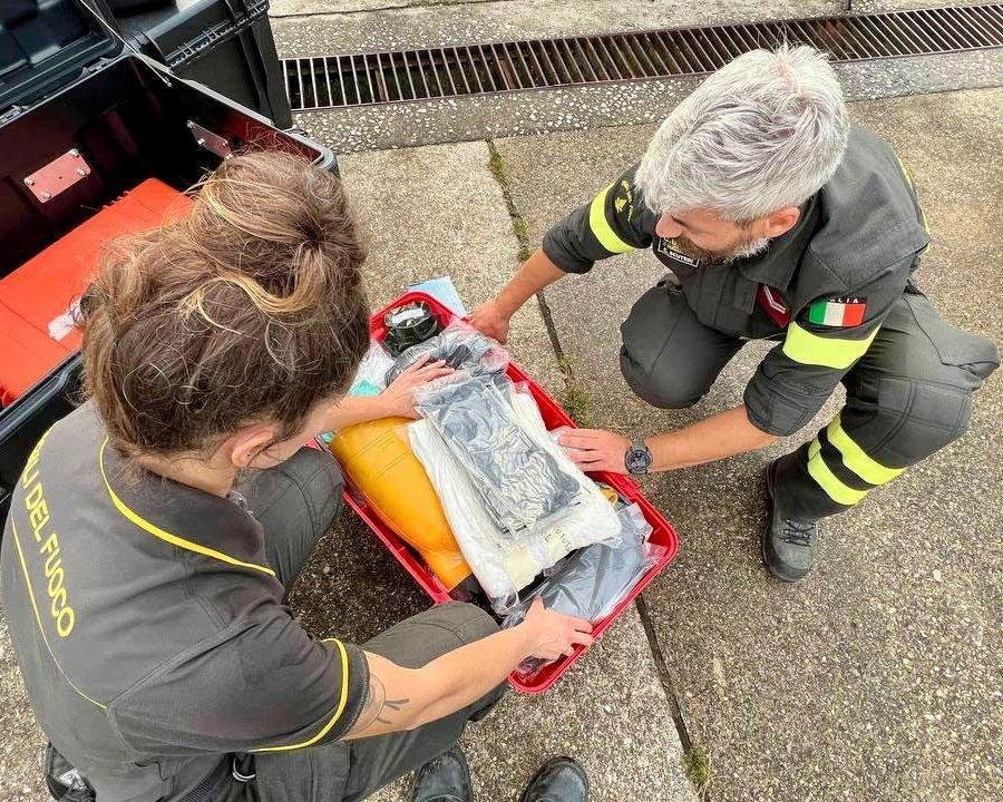 Vigili del Fuoco di Pisa inviati per l'alluvione in Libia