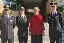 Il Prefetto di Siena Matilde Pirrera in visita al Comando Provinciale dei Carabinieri