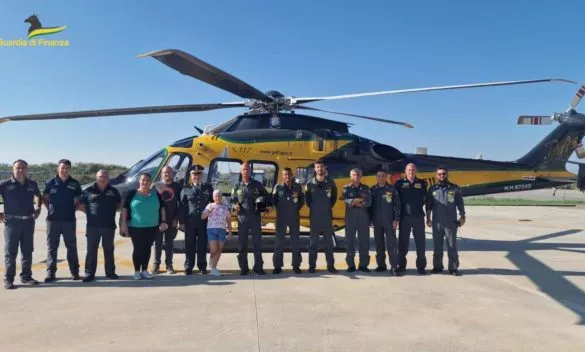 Vola in elicottero a 8 anni: il sogno di Matilde si avvera.