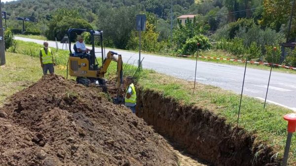 Interventi in corso per nuovi attraversamenti pedonali a Vecchiano per sicurezza stradale.