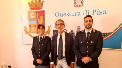 Nuovi commissari per la Questura di Pisa: arriva rinforzo dalla Polizia di Stato.