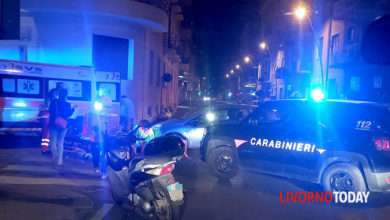 Giovane rider ferito a Via Marradi dopo incidente con auto.