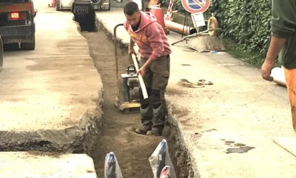 Perdite d’acqua, Gaia al lavoro Via dei Colli chiude al traffico