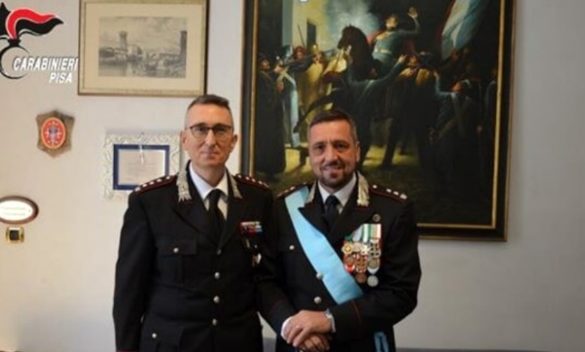 Cambio vertice nel Carabinieri di Pisa: Leone lascia compito