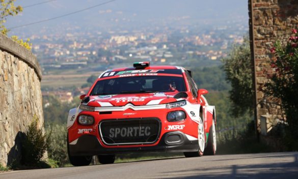 44° Rally Città di Pistoia, vittoria di Mabellini e Lenzi con la Citroen C3 Rally2