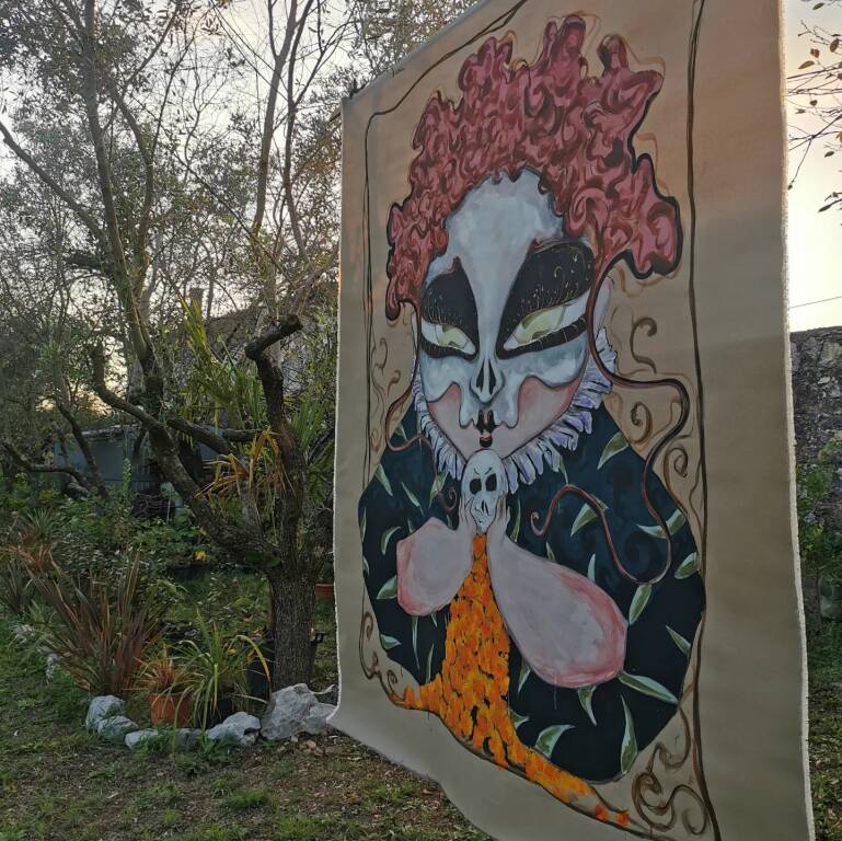 "A Dia de muertos" ai Giardini Caneva, celebrazione messicana della vita dopo la morte.