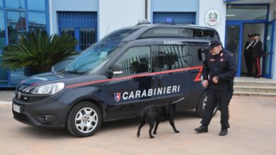 Arrestato per possesso di hashish con bilancia.