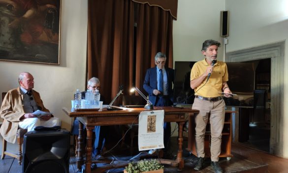 Atto finale del convengo musicologico 2023 su P.A. Cesti alla Accademia Petrarca, Arezzo.